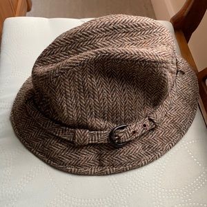 Men’s Wool Harris Tweed Bucket or Gentlemen’s hat, Size 7 1/2